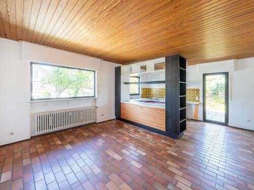 offene Küche mit Esszimmer - 