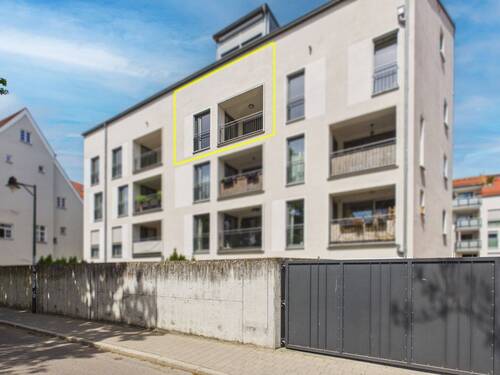 Lage im Objekt - Etagenwohnung mit 68,50 m&sup2; in Ingolstadt zum Kaufen