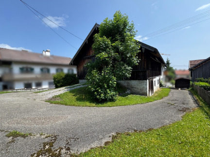 Scheune als Altbestand - Grundstück in Bad Kohlgrub