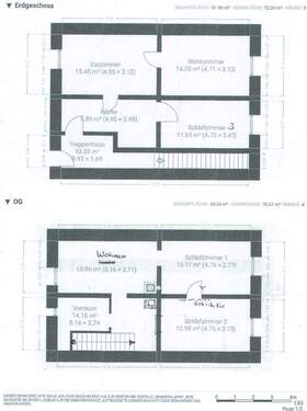 Vorderhaus EG+OG (renovierungsbedürfitg) - 