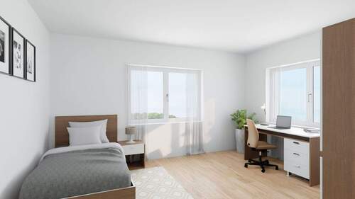 Schlafzimmer-Visualisierung - 