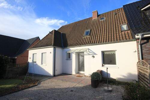 Gartenansicht - Doppelhaushälfte mit 109,80 m&sup2; in Verden zum Kaufen