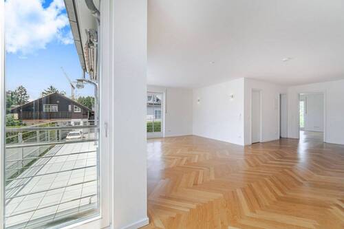 Blick auf den Balkon - 