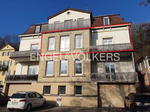 Südostansicht - 4 Zimmer Etagenwohnung zum Kaufen in Tübingen