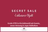Secret Sale - Herrliche 3-4ZKB-ETW mit erhöhter AfA (5,5%) und Südbalkon