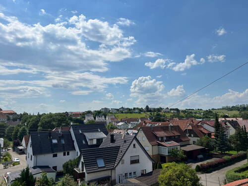 Ausblick vom Dachgeschoss - 