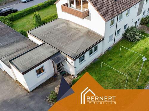 Luftbild Eingang - Wohnen wie im eigenen Haus - in Zentrumsnähe von Kulmbach