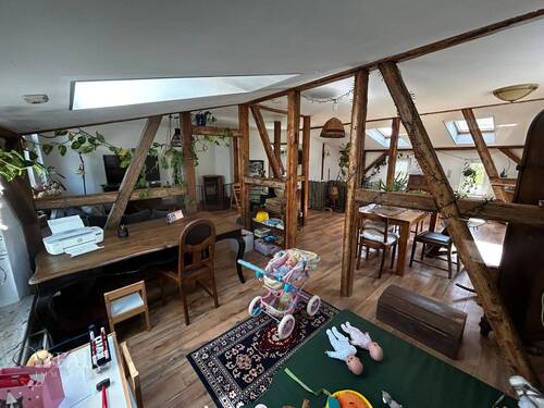 Wohnzimmer - Mehrfamilienhaus, Wohnhaus mit 300,00 m&sup2; in Marlow zum Kaufen