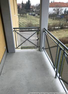 Balkon - 2 Zimmer mit Balkon Niedersedlitz - 