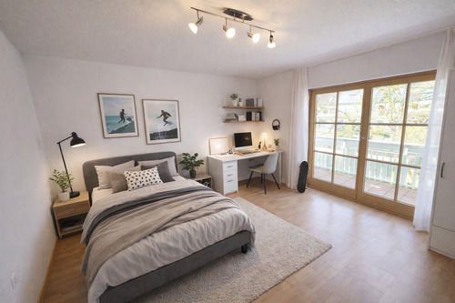 Mustereinrichtung Kinderzimmer im Jugend-Stil - 