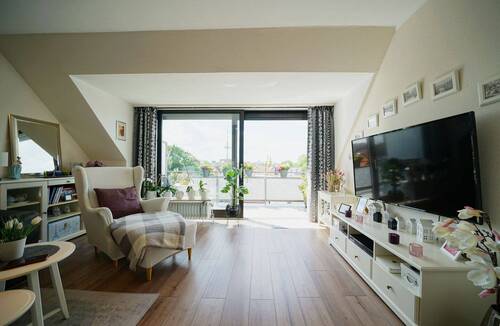 Wohnzimmer - Etagenwohnung mit 95,00 m&sup2; in Bremen zum Kaufen