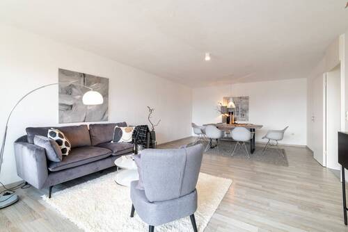 Wohnzimmer - 2 Zimmer Etagenwohnung in Unterschleißheim / Lohhof