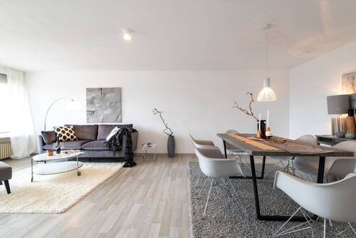 Wohnzimmer - Etagenwohnung mit 79,30 m² in Unterschleißheim / Lohhof zum Kaufen
