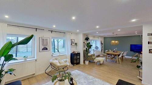 Wohn- und Esszimmer - Doppelhaushälfte mit 167,40 m&sup2; in Nienhagen zum Kaufen