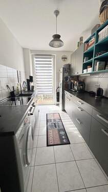 Küche.jpeg - Kopernikusplatz ! Charmante 3 Zi.-Altbau-Whg, 75 m², Balkon, EBK gegen Ablöse, im 3. OG ohne Aufzug