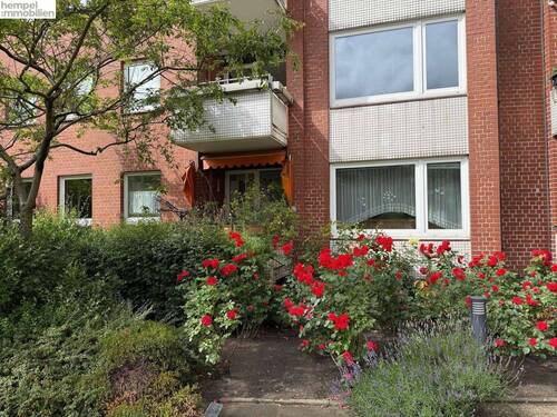 Balkonansicht - 2 Zimmer Etagenwohnung zum Kaufen in Hamburg