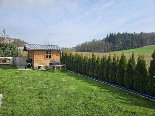 Blick hinter dem Haus - 