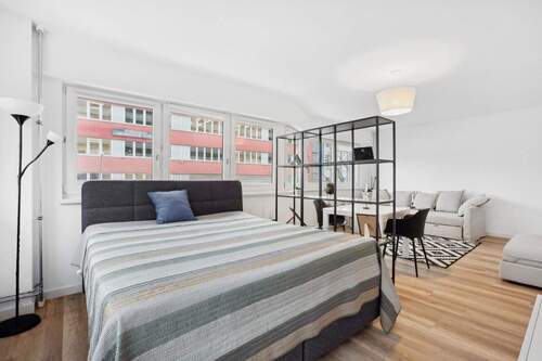 Schlafbereich - Etagenwohnung mit 48,00 m&sup2; in Berlin zum Kaufen