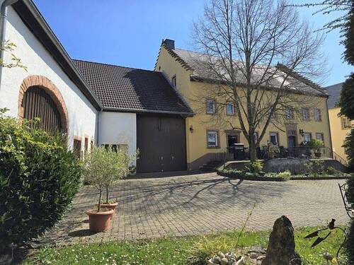Ansicht mit Hof 4 - 8 Zimmer Einfamilienhaus in Bitburg / Masholder