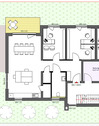 Grundriss Erdgeschoss links - 