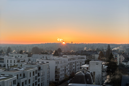 Balkon Sonnenaufgang - 