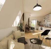 seltene Gelegenheit!- ruhige 2-Zimmer Dachgeschosswohnung mit Balkon im Preußischen Viertel - Dresden Radeberger Vorstadt