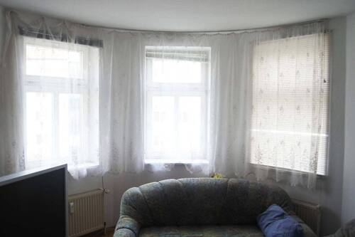 Wohnzimmer mit Erker - 