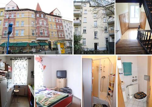Bild 1 - Vermietete 2-Raum-Whg. in Gohlis-Mitte! Parkett, Lift, Abstellraum, Kellerabteil