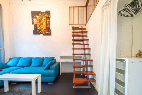 Schlafzimmer mit Hochbett - 