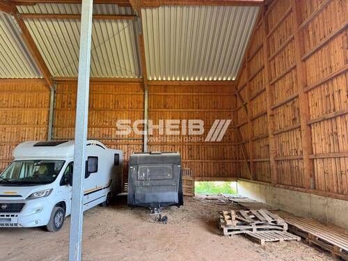 Trapezblechdach - Halle in Dinkelsbühl zur Miete