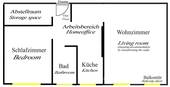 Grundriss zur Übersicht - 