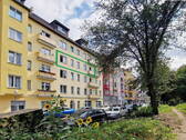 Fassade (Wohnung markiert) - 2 Zimmer Etagenwohnung in Berlin
