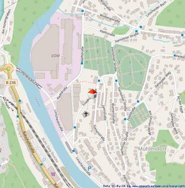 Lageplan - Grundstück in Altena