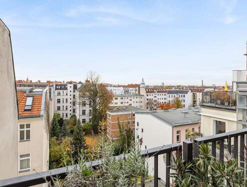 Blick über den Westen Berlins - 4 Zimmer Etagenwohnung in Berlin