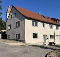 Einfamilienhaus mit EINLIEGERWOHNUNG, WERKSTATT und LAGERHALLE - Treuchtlingen Auernheim