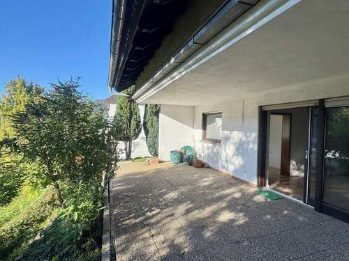 Terrasse - 2 Zimmer Terrassenwohnung zur Miete in Heiligkreuzsteinach