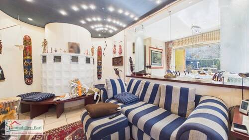 Lounge mit Kaminofe - 
