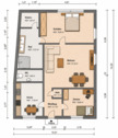 Grundriss - 3 Zimmer Etagenwohnung zur Miete in Kordel