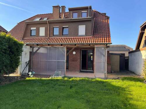 Rückansicht - Doppelhaushälfte mit 111,00 m&sup2; in Erkelenz zum Kaufen