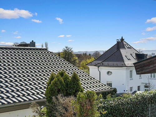 Ausblick aus dem Schlafzimmer - 