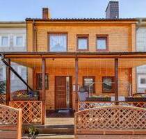 Modernisiertes und familienfreundliches Reihenmittelhaus mit Garten, Terrasse und Wintergarten - Stade