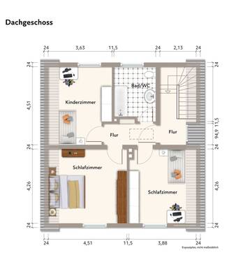 Dachgeschoss - 