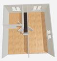 3D Grundriss des aktuellen Obergeschosses - 