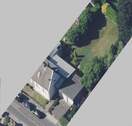 Vogelperspektive des gesamten Grundstücks - kleines Haus 70 m² in Tönisvorst - mit Anbaupotential, 624 m² Grundstück