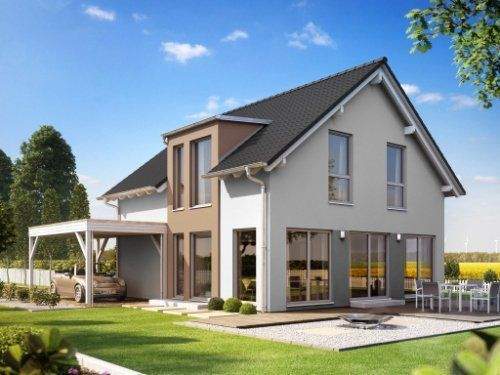 Beispielbebauung Sunshine 136 - Hausbau kann so einfach sein - auch hier in Huchenfeld!