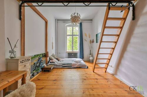 Schlafzimmer 2 mit Hochbett - 