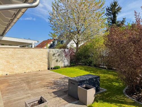 Garten - *** Moderne Doppelhaushälfte *** in ruhiger Lage mit Garage ** Erbpachtvertrag für 73 Jahre ***
