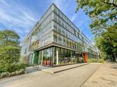 Hausansicht Süd-West - Neuwertiges Service-Apartment im Studio Muc mit Westausrichtung!