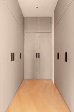 Begehbare Ankleide im Schlafzimmer - 