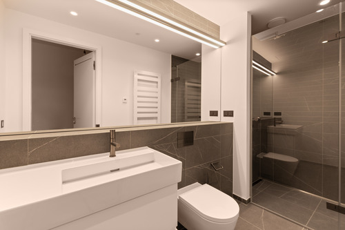 Gästebad im Flur - 